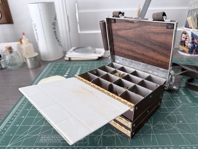 Vintage - ''Officially marked'' Richardson Chest Fly Box. 3-Tier.