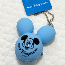 NOUVEAU Tokyo Disney Resort Mickey sac ballon breloque porte-clés pochette bl...