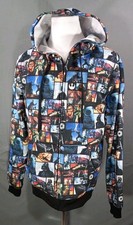 Star Wars Zip-Up Printed Hoodie Jacket EUC Al...