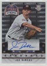 2015 Panini Stars and Stripes Longevity Signatures /167 Joe DeMers #51 Auto 0a3