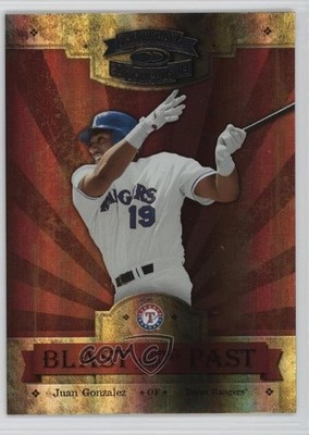 2004 Donruss Throwback Threads Blast from the Past Spectrum Juan Gonzalez v0v