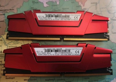 G.Skill Ripjaws v 16GB (2x8GB) DDR4-2400 RAM Arbeitsspeicher