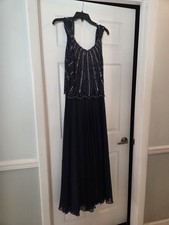 JKARA Evening Gown Size 6 Chiffon Sleeveless