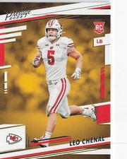 2022 Panini Prestige #371 Leo Chenal
