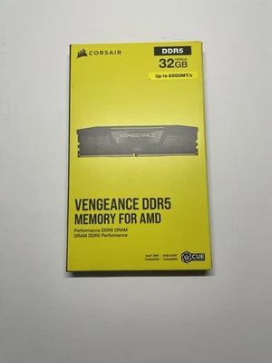 RAM Corsair Vengeance DDR5 32GB 6000MHz CL30 2x16GB CMK32GX5M2B6000Z30 AMD Intel - Imagen 1 de 3