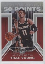 2019-20 Panini Contenders Optic Playing the Numbers Game Trae Young #9 w3x