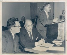 1957 Photo Juvenile Police Officers Baker Norman Moore Fingold Salisbury 8x10