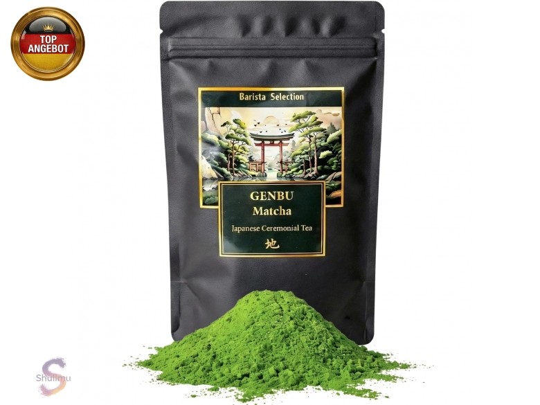 GENBU MATCHA | Japanischer Matcha-Tee in Zeremonienqualität | 30 g | Premium