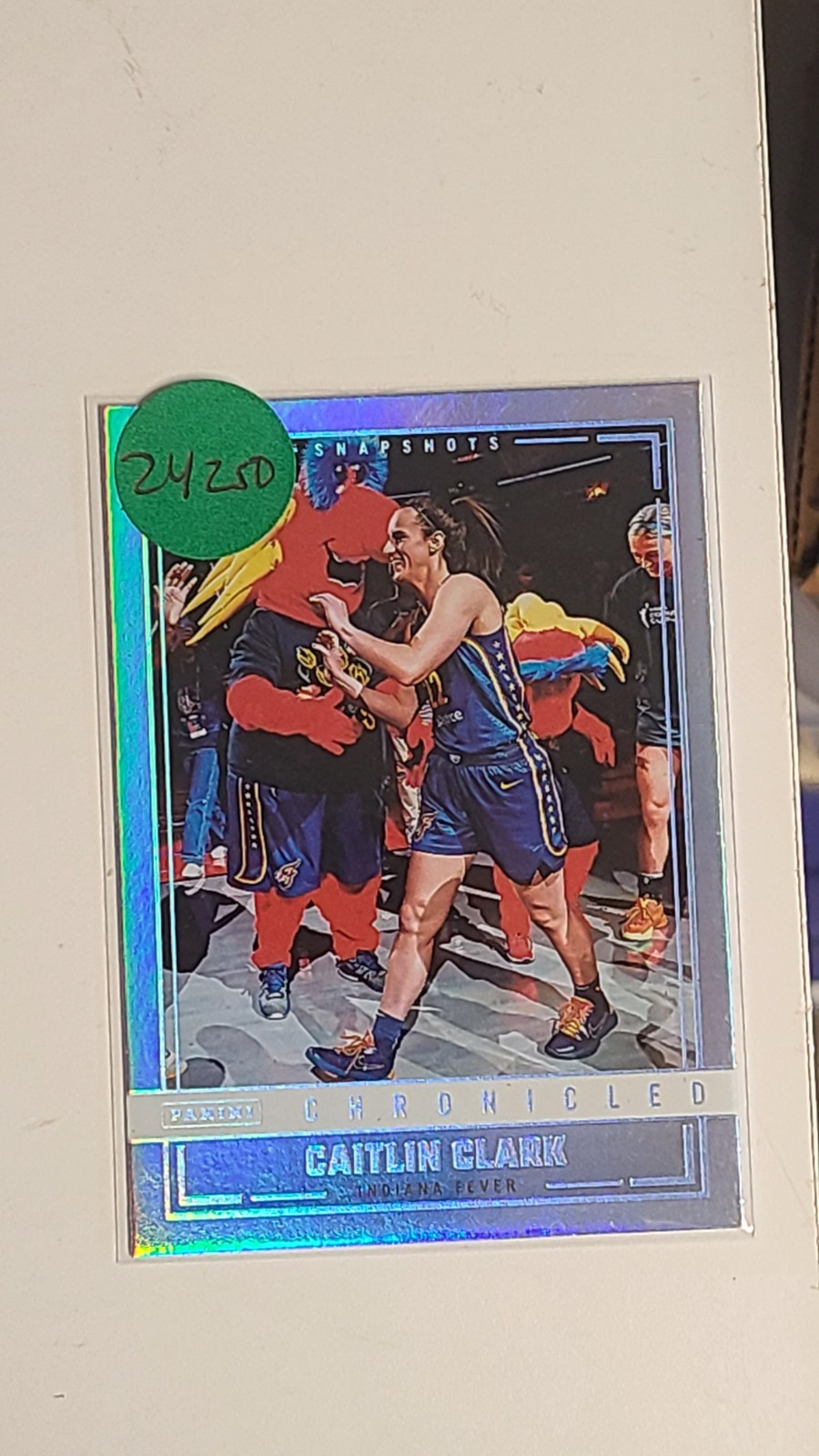 Caitlin Clark   2025 Panini Caitlin Clark Chronicled - Snapshots  #92 Holo