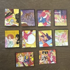 Lot D 10ct 1986 Barbie Mattel Panini Italy Album Sticker Trading Card Lot