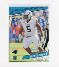 2020 Panini Prestige Xtra Points Red Derrick Brown #/399 Rookie Card RC