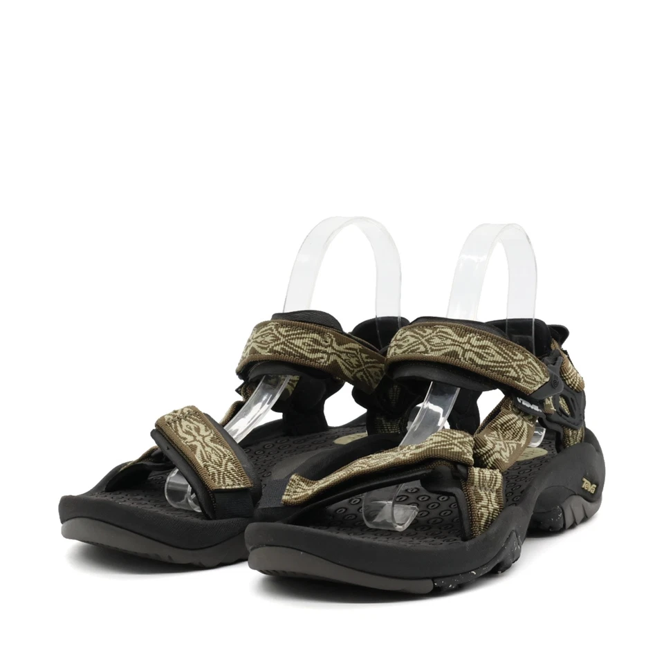 Teva Damen Tirra Sandalen Khaki Schwarz Textil Outdoor Outdoorsandalen EU 40 - Bild 3 von 4