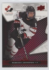 2018 Upper Deck Team Canada Juniors Exclusives /225 Rebecca Johnston #66 d4e