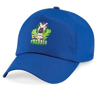 Personalisierte Baseballmütze Zebra für Kinder Jungen Mädchen Kind Kindergarten Schule Mütze