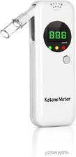 Breathalyzer, Ketosis Breath Meter, Digital Ketosis Test with 10 Mouthpieces
