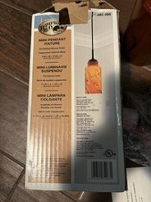 Hampton Bay Mini Pendant Oil-Rubbed Bronze Ca...