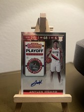 Panini Contenders Rookie Ticket Jaylen Hoard Playoff Auto #152 /99 Trail Blazers