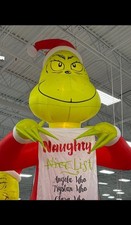 Giant 19' The Grinch Inflatable, Gemmy Christmas Outdoor Decor