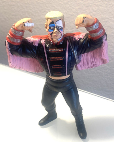 WCW WWE wrestling Galoob Sting pre ring jacket ser...