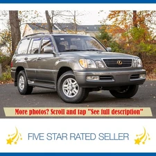 1999 Lexus Lx 470 470 LX470 1 Owner 25k mi Dealer Serviced CARFAX WE SHIP!