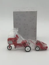 HALLMARK KIDDIE CAR CLASSICS 1955 MURRAY TRACTOR AND TRAILER, 1999 NEW RED
