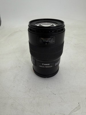 CANON EF100mm F2.8L Macro IS USM Camera Lens For Canon EF Mount DSLR Black