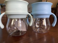 OXO Tot Transitions Sippy Cups 360  Lid Spill Proof Baby Toddler Cup