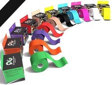 Physix Gear Black Kinesiology Tape 16ft Water-Resistant Athletic Tape 3.32 per gallon