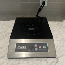 Waring Commercial WIH200 Single Induction Range Cooktop 1800W 120V TESTED