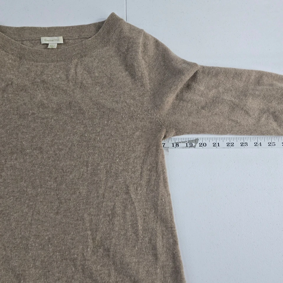 Vestido Suéter Granate Hill Mezcla Lana Cachemira - Para Mujer XS - Marrón Taupe Foto 3 de 4