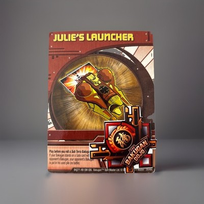 Bakugan Battle Brawlers | Julie s Launcher   Red Ability | Subterra | 28/48c