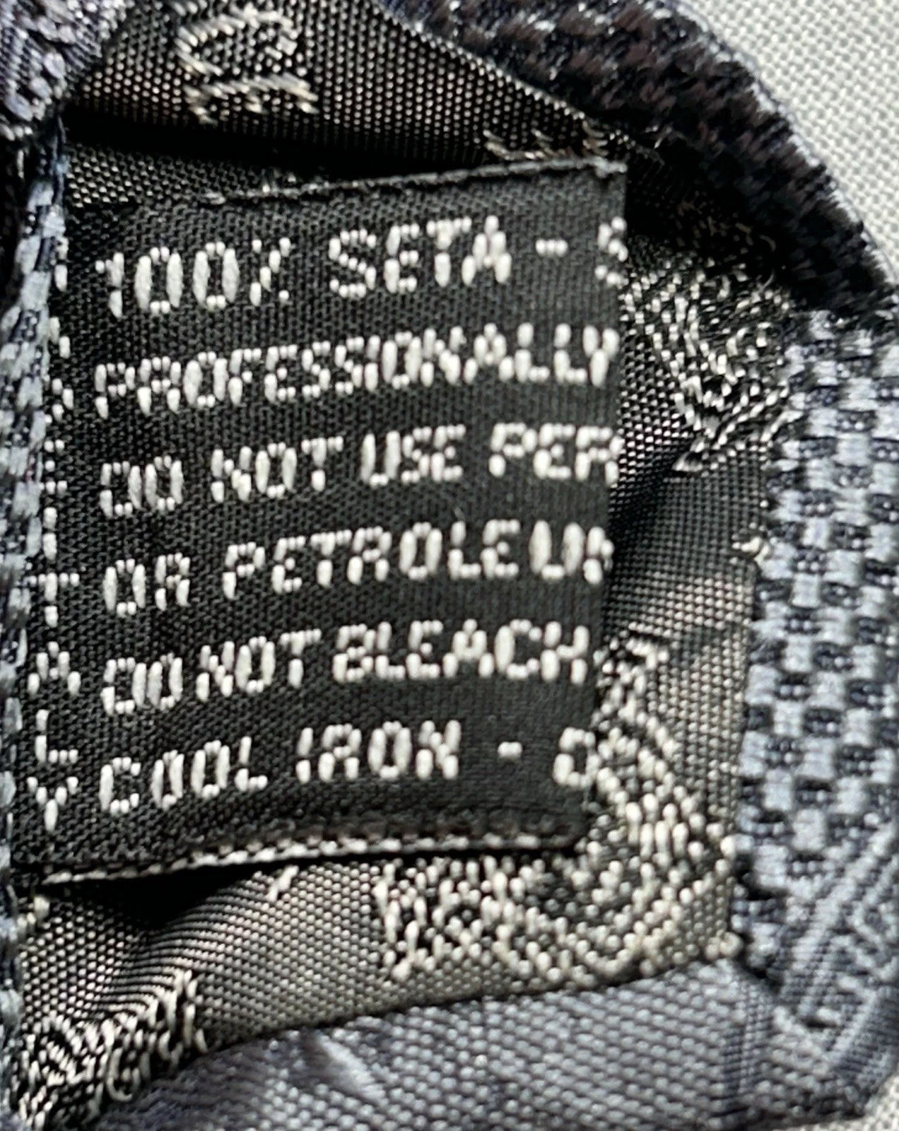 Cravatta abito uomo Gianni Versace Medusa monogramma blu grigio