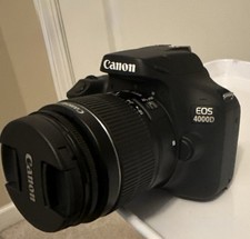 Canon EOS 4000d EF-S 18-55 mm IS II Lens Digital SLR Cameras - Black