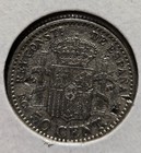 1904 0 Spain 50 Centimos Silver Coin — photo 2