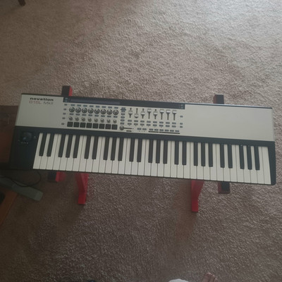 Novation 61SL MkII 61-Key Semi-Weighted MIDI Keyboard Controller, USB, Pads