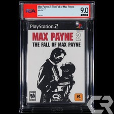 Max Payne 2: The Fall of Max Payne (PS2, 2003) PSA Graded Sealed 9.0 B NOT VGA