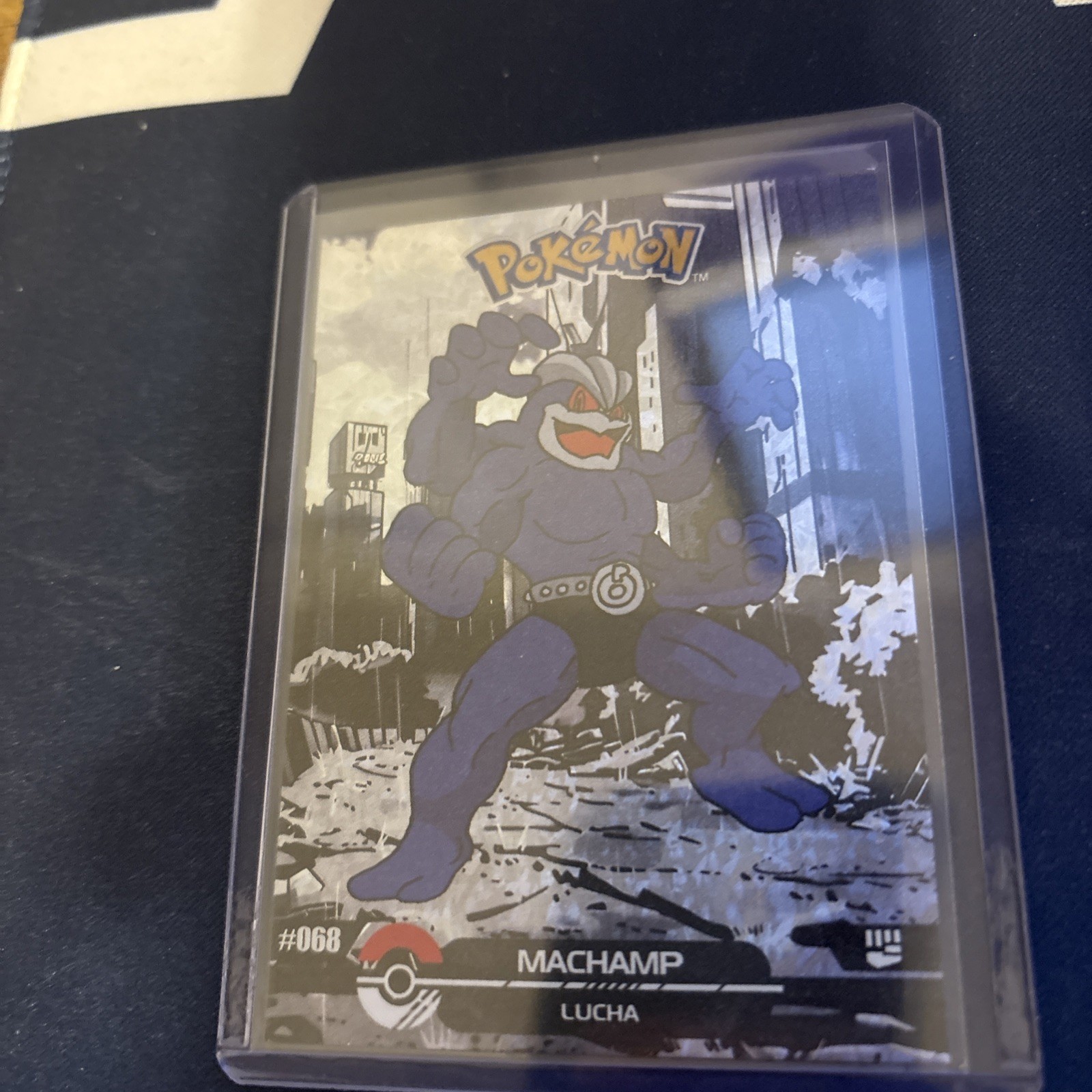 Machamp #068 - Cracked Ice Holo Shadow Crystal Card Collection 2025 -