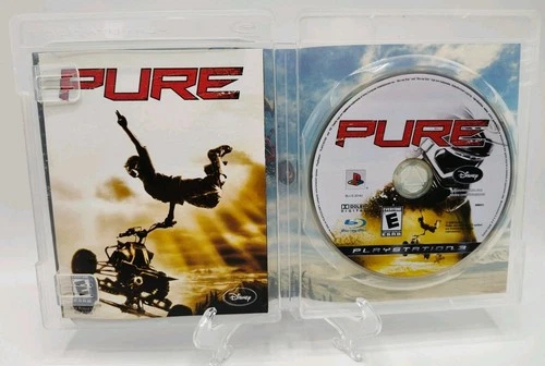 Pure - (PS3, 2008) *CIB* Disc is NEAR MINT* Black Label* Tested! FREE SHIPPING!