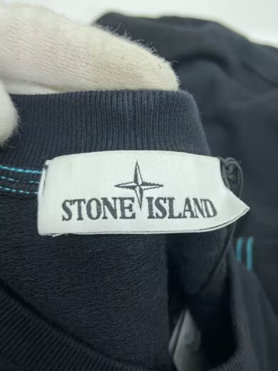 STONE ISLAND/Sweatshirt/XL/Cotton/Black/741561459 thumbnail 3