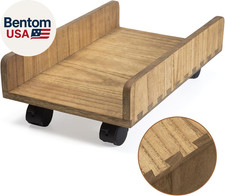 Computer Tower Stand Cart - Heavy Duty Desktop Mobile Cart Holder for Computer H