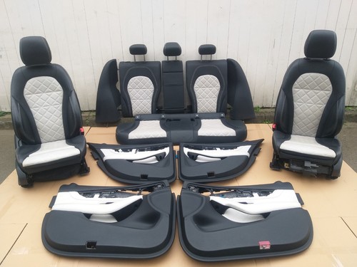 Mercedes - W205 Limo Facelift Lederausstattung Nappa Memory Vorne Sitzheizung