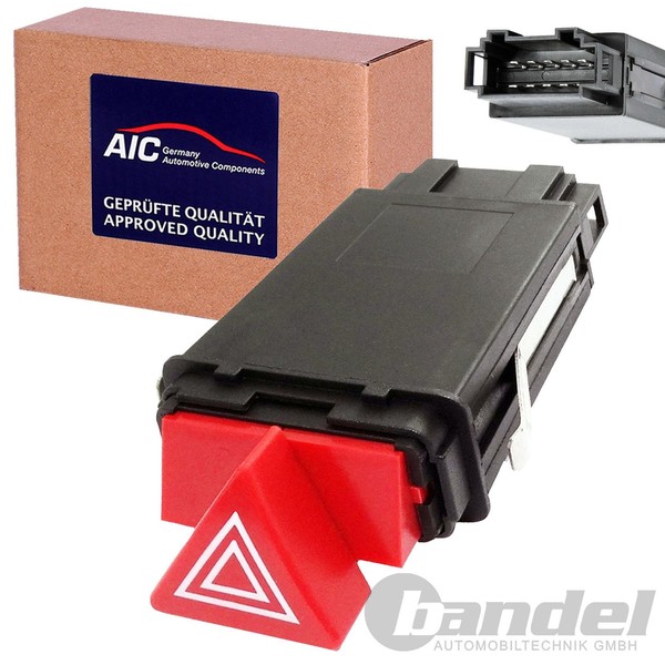Aic Warnblinker Warnblinkschalter Warnlicht Relais Passend FüR Audi A6 (4B, C5)-image