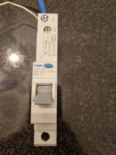 Hager Compact ADB440G B 40Amp Single Pole RCBO 6kA 30mA Type A Circuit Breaker