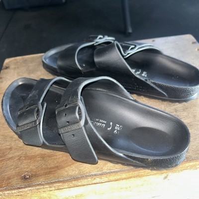 Birkenstocks BIRKENSTOCKS 39 Black Rubber  Womens