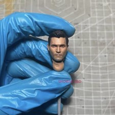1/12 Tyler Hoechlin Superman Head Carving For 6'' McFarlane Figure Body Toys