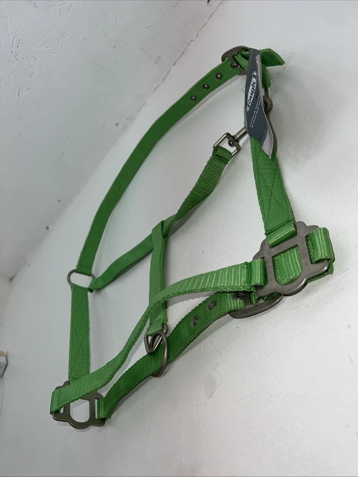 New Tough 1 Green Nylon Full Horse Halter #50-2011 3C-3 - Image 3 of 4