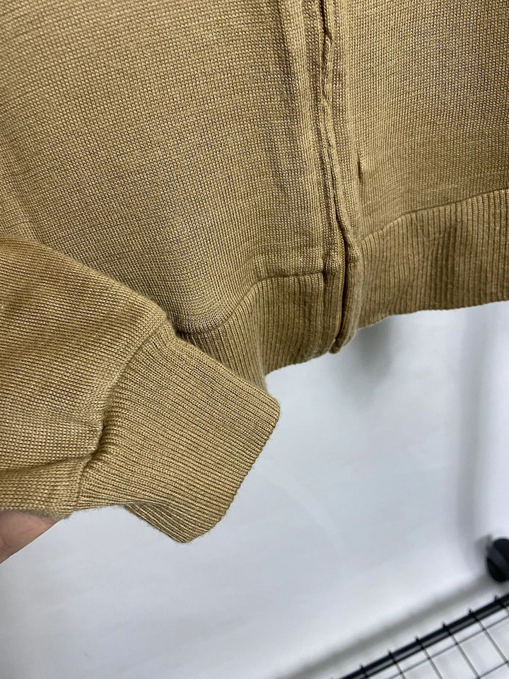 Sudadera con capucha Burberry London Blue Label vintage de lana con cremallera para mujer talla 38 con capucha Foto 4 de 4