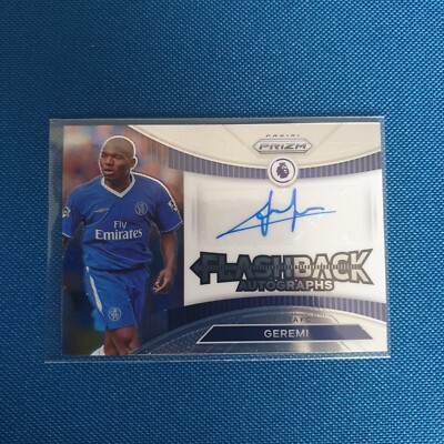 Geremi 2022-23 Prizm Premier League Rückblenden Autogramme Chelsea FC Auto