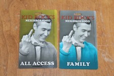 Kid Rock  - 2x Plastic Backstage Pass -  Lot # 17 -   FREE POSTAGE