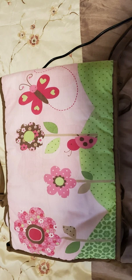 Juego de ropa de cama para cuna Ladybugs & Butterflies Foto 3 de 3